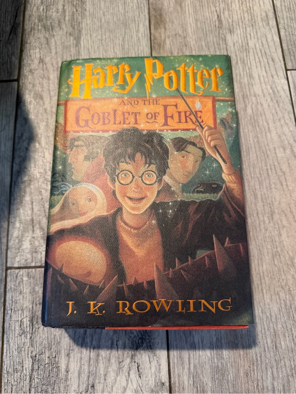 Harry Potter and the Goblet of Fire by J. K. Rowling First 1st Edition Vtg 2000